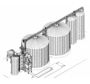 Проектирование и модернизация зерновых складов