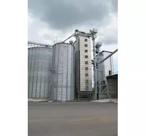 Стационарные проточные зерносушилки Стационарные проточные зерносушилки