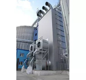 Зерносушилка стационарная прямоточная GDT 400/27/3 Зерносушилка стационарная прямоточная GDT 400/27/3