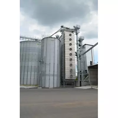 Стационарные проточные зерносушилки