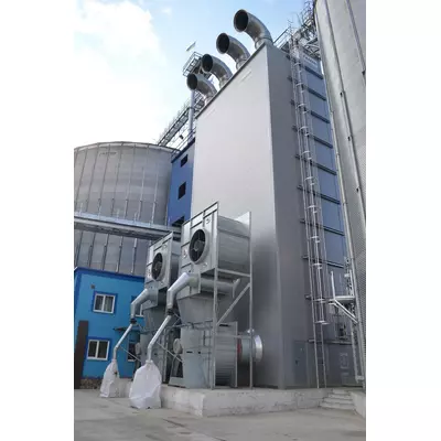 Зерносушилка стационарная прямоточная GDT 400/27/3