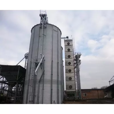 Монтаж зерносушарок